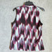 Jones New York Sleeveless abstract pattern Blouse - From PanacheProse