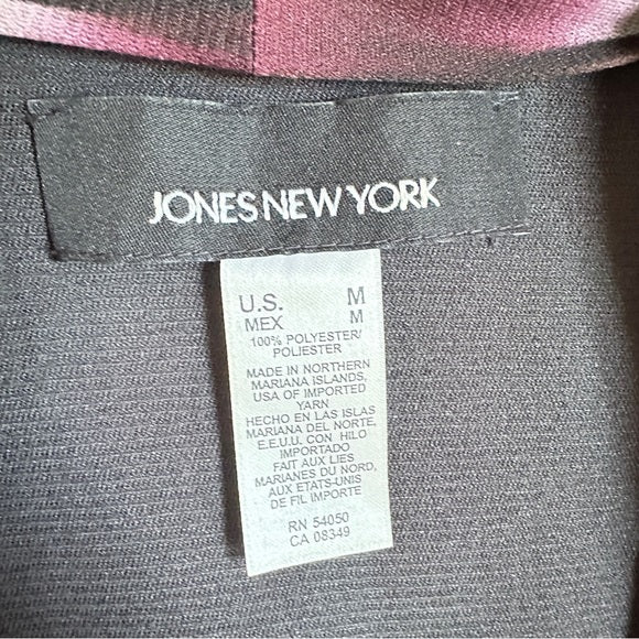 Jones New York Sleeveless abstract pattern Blouse - From PanacheProse