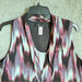 Jones New York Sleeveless abstract pattern Blouse - From PanacheProse