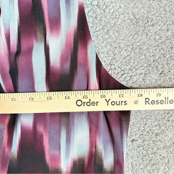 Jones New York Sleeveless abstract pattern Blouse - From PanacheProse