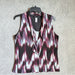 Jones New York Sleeveless abstract pattern Blouse - From PanacheProse