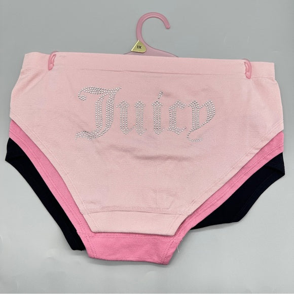 Juicy Couture Women’s Cheeky Pink and Black Underwear Accessory - Size 1X, from PanacheProse