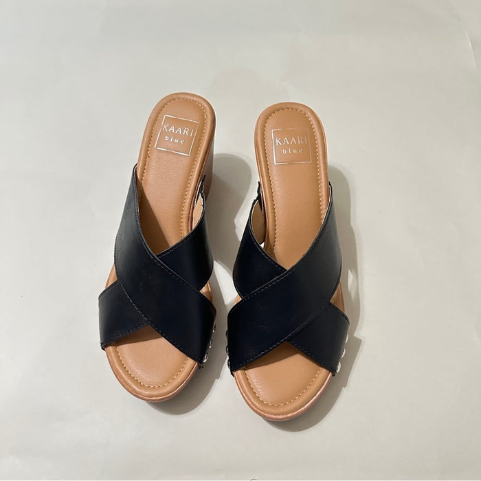 Kaari Blue Women’s Aries Casual Solid Color Black - Size 8.5M, from PanacheProse