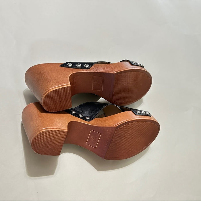 Kaari Blue Women’s Aries Casual Solid Color Black - Size 8.5M, from PanacheProse