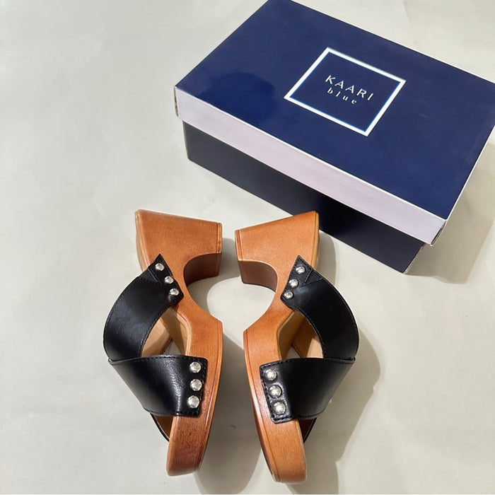 Kaari Blue Women’s Aries Casual Solid Color Black - Size 8.5M, from PanacheProse