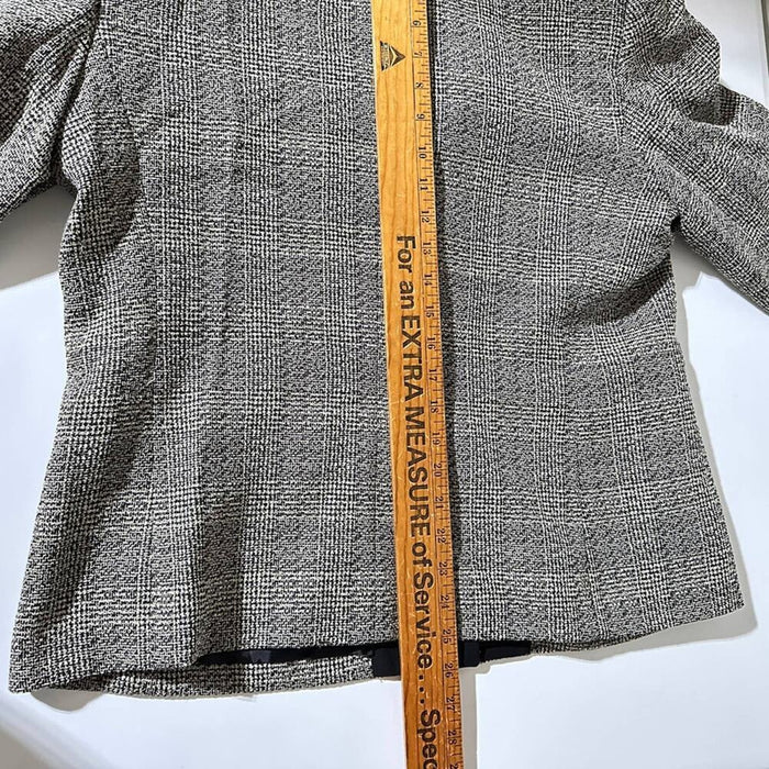 Kasper Women's Suit Separate Long Sleeves V Neck Jacket - Size 14 From PanacheProse