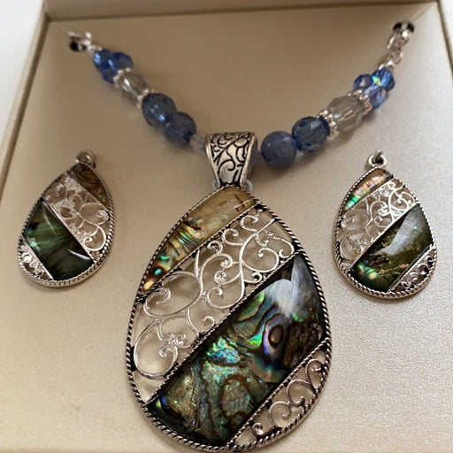 Kim Rogers Women’s Necklace and Earrings Set -, from  PanacheProse