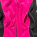 Kim Rogers Women’s Pink Black Fleece Zip Vest - Size Small, from PanacheProse