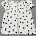 LOFT Outlet White Polka Dot Ruffle Sleeve Cotton Top Women’s - Size XL, from PanacheProse