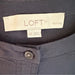 LOFT Petites Navy Women's 100% Cotton Blouse - Size Small Petite From PanacheProse