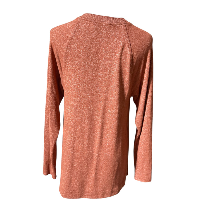 LOFT Rust V‑Neck Long Sleeve Top –  Women’s XS from PanacheProse