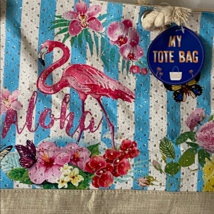 Ladies Beach Tote Bag - From PanacheProse