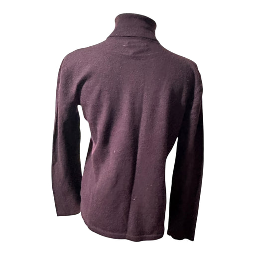 Lauren Ralph Lauren Plum Merino Wool Turtleneck Sweater - Size XL, from PanacheProse