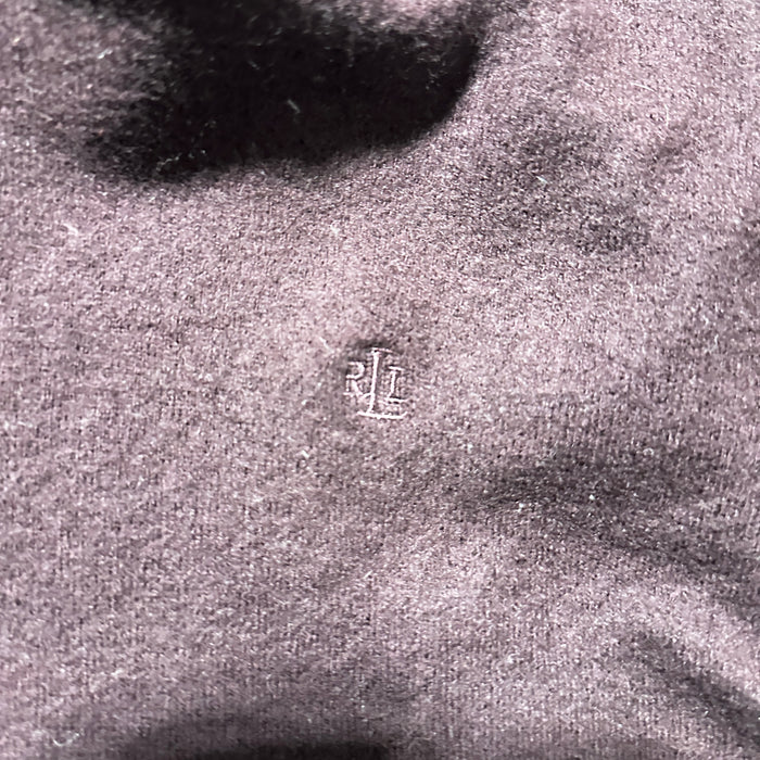 Lauren Ralph Lauren Plum Merino Wool Turtleneck Sweater - Size XL, from PanacheProse