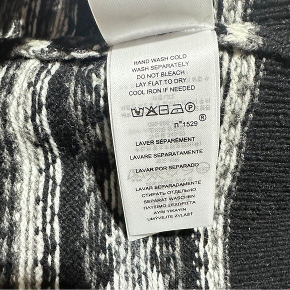 Lauren Ralph Lauren Women’s Black & White Beaded Christmas Sweater – Size Medium from PanacheProse