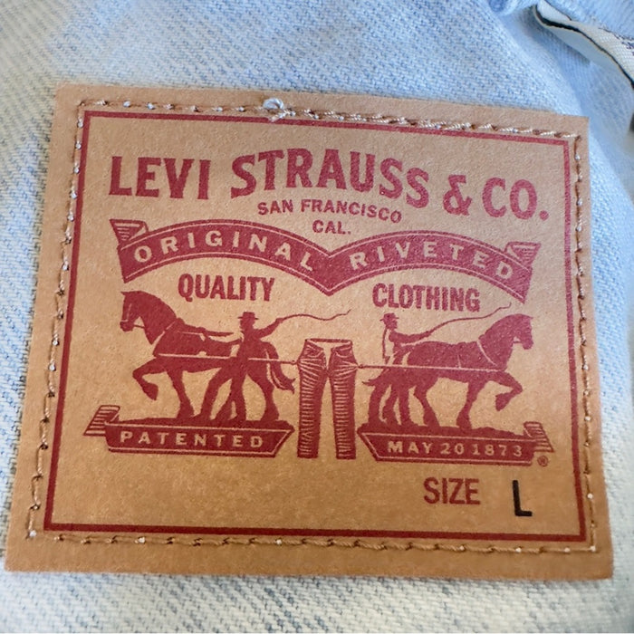 Levi’s Ex-Boyfriend Trucker Denim Jacket - Size L, from  PanacheProse