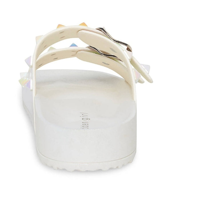 Madden Girl Women’s Adult Casual Teddy Stud Footbed Accent Chic Sandals  - Size 9M, from PanacheProse