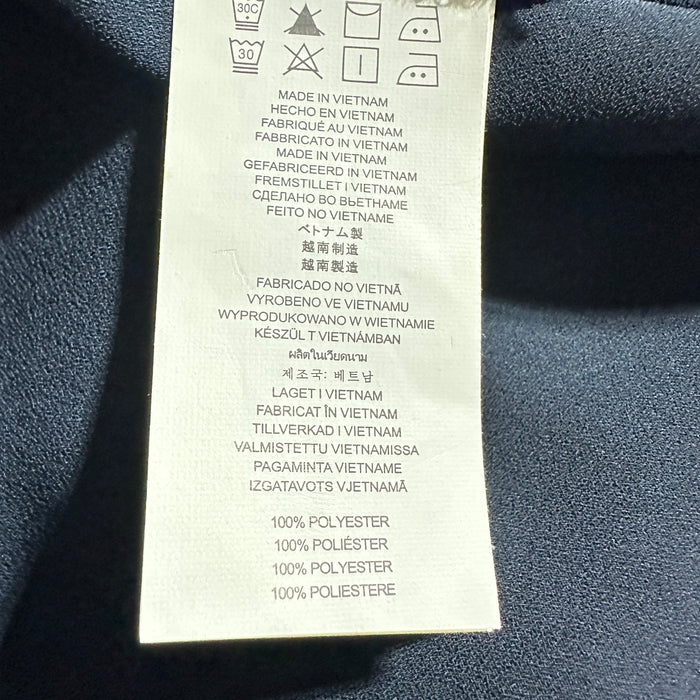 Michael Kors Navy Zip-Front Blouse – Size Women’s Small (S), from PanacheProse