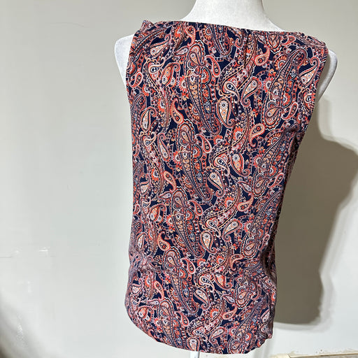 Michael Kors Paisley Print Knit Top – Size Medium From PanacheProse