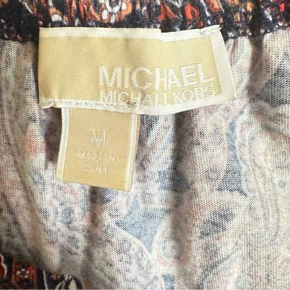 Michael Kors Paisley Print Knit Top – Size Medium From PanacheProse