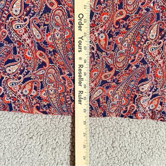 Michael Kors Paisley Print Knit Top – Size Medium From PanacheProse