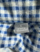 Michael Kors Slim Fit Blue & White Gingham Button-Down Shirt – Size Men’s Large (L), from PanacheProse