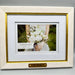 NET I Do Wedding Real Wood Gold and White Photo Frame - Size 5 X 7,  from PanacheProse