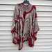 New Boho Reversible Ruana Wrap Shawl -  from PanacheProse