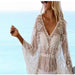 New Boho Short Elegant White Lace Swimsuit Cover-Up – from PanacheProse