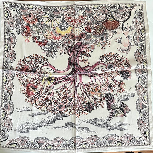 New Boho Tree of Life Colorful Painted Nature Printed Silky Fashion -from PanacheProse