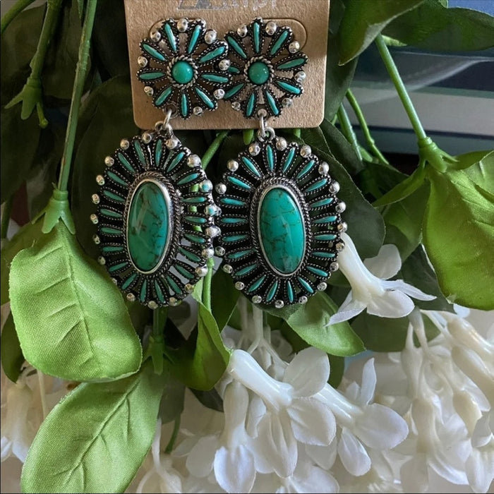 New Boho Unique Teardrop earrings - Size Approx. L 3” × W 1.5”, from PanacheProse