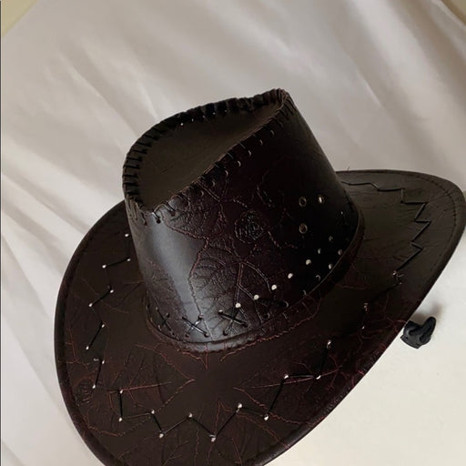New Cowboy Brim Hat 3,5”(UNISEX) - One Size, from  PanacheProse