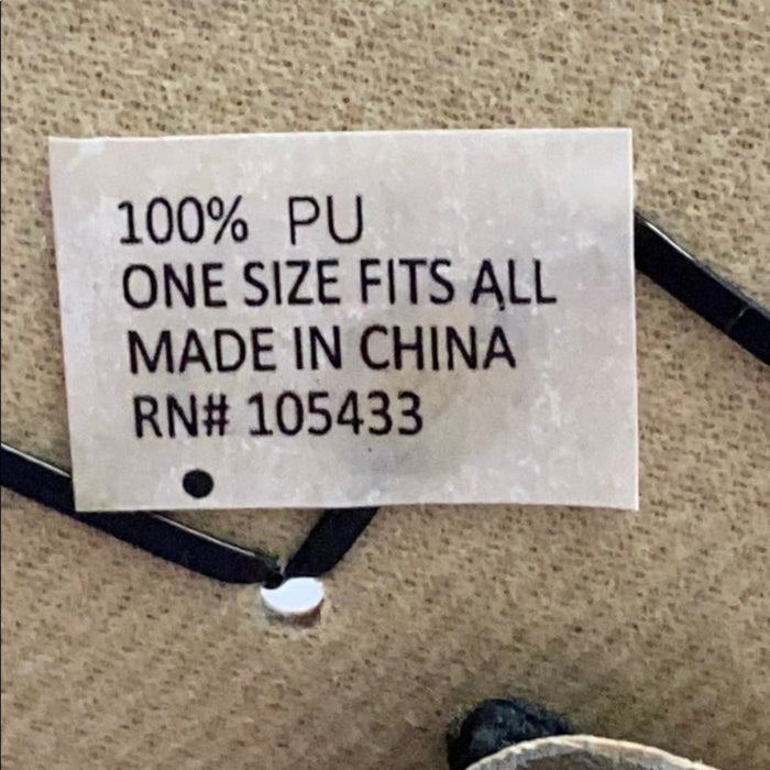 New Cowboy UNISEX Brown Brim Hat 3.5” Summer Sun Hats - One Size, from PanacheProse