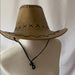 New Cowboy UNISEX Brown Brim Hat 3.5” Summer Sun Hats - One Size, from PanacheProse