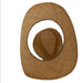 New Cowboy Women’s Stone Band Raffia Hat - from PanacheProse