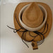 New Cowboy Women’s Stone Band Raffia Hat - from PanacheProse