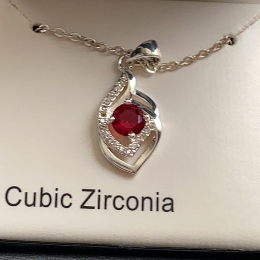 New Direction Cubic Zirconia Necklace, from PanacheProse