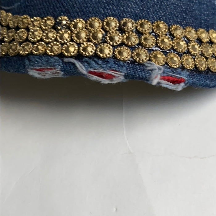 New Women's Adjustable Denim Jeans Cowgirl Hat - From PanacheProse