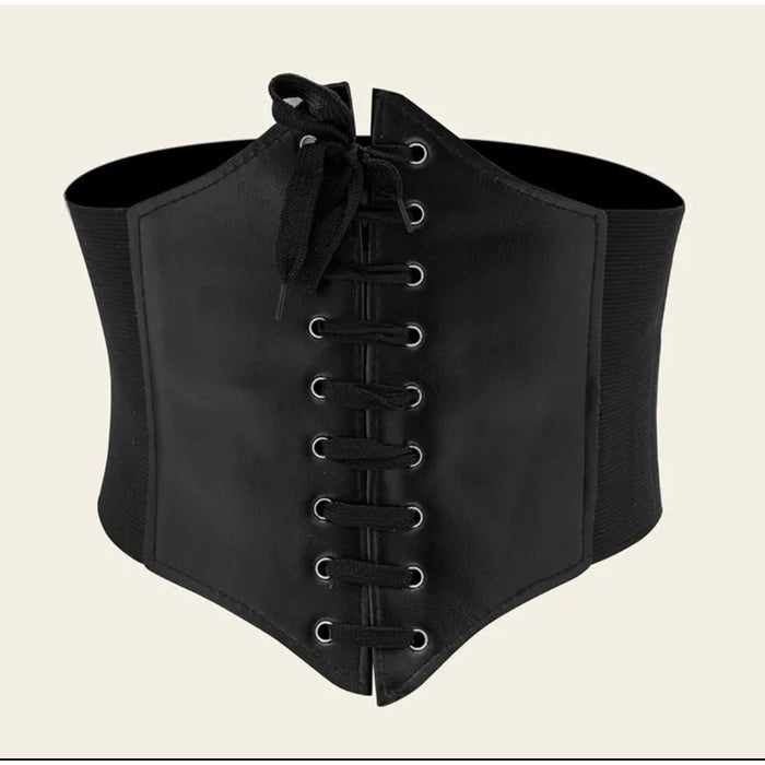 New Women’s PU Leather Corset Belt - Size 60–80 cm From PanacheProse