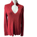 New York & Company Red Ribbed Split Collar V-Neck Sweater - Size XL, from PanacheProse