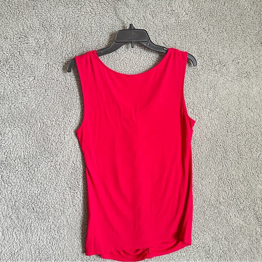 New York & Company Women's Sleeveless Red Blouse - Size Large (L), fromPanacheProse
