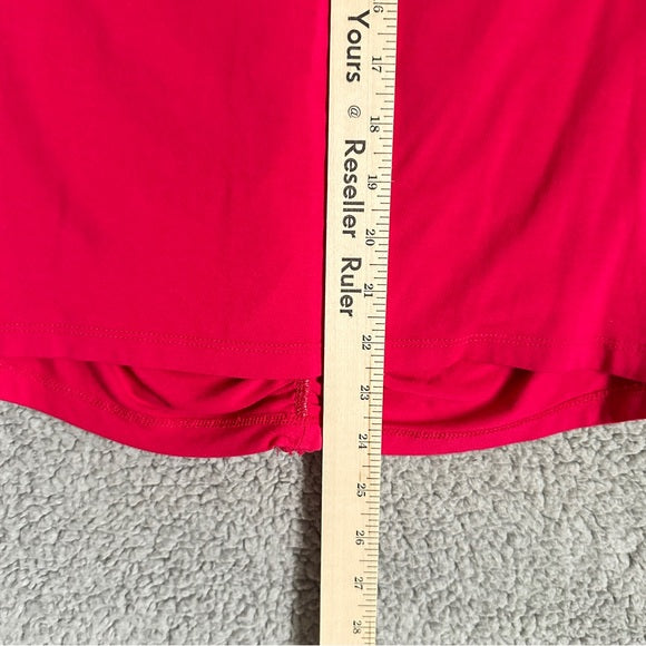 New York & Company Women's Sleeveless Red Blouse - Size Large (L), fromPanacheProse