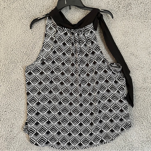 New York & Company XL Stretch Blouse – Black & White From PanacheProse