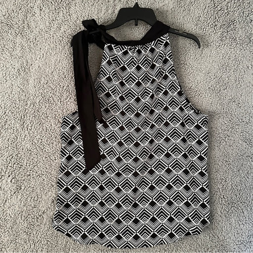 New York & Company XL Stretch Blouse – Black & White From PanacheProse