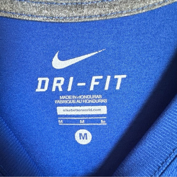 Nike Men's Blue T-Shirt - Size Medium From PanacheProse