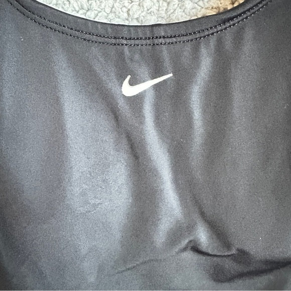 Nike Swim Women's Black and Gray Tank Blouse - Size 10From PanacheProse