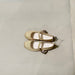 Old navy ballet flat gold shimmer shoes - Size 13, from PanacheProse