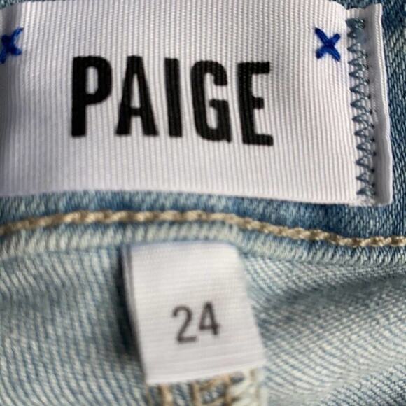Paige Jax Cut Off Womens Shorts Denim - Size 24, from PanacheProse