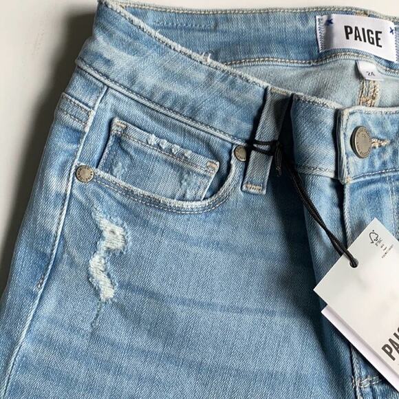 Paige Jax Cut Off Womens Shorts Denim - Size 24, from PanacheProse