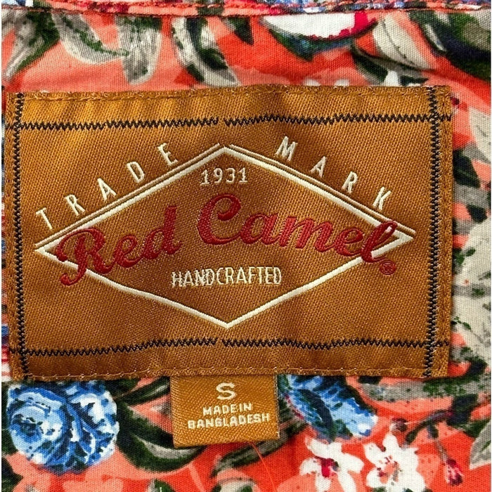 Red Camel Young Men's Trademark 1931 Handcrafted Short Sleeve Shirt - Size S, from PanacheProse